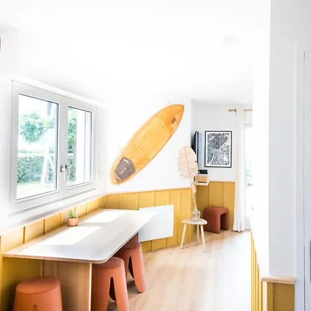 Océan Et Golf - Family Surf, Terrasse Vue Océan, Piscine Et Parking Appartement Anglet