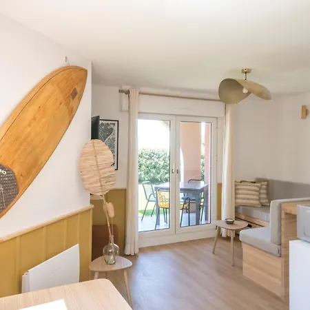 Océan Et Golf - Family Surf, Terrasse Vue Océan, Piscine Et Parking Anglet